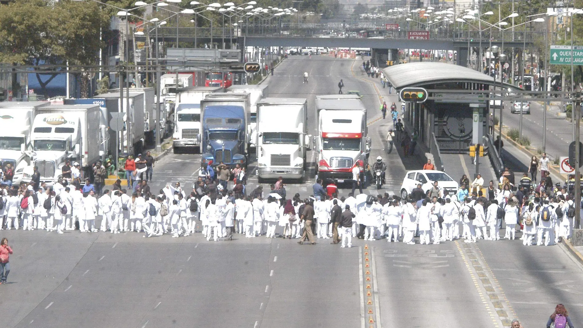 Protesta medicos sector salud